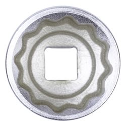 KING TONY (833065M) Головка торцевая стандартная двенадцатигранная 1", 65 мм