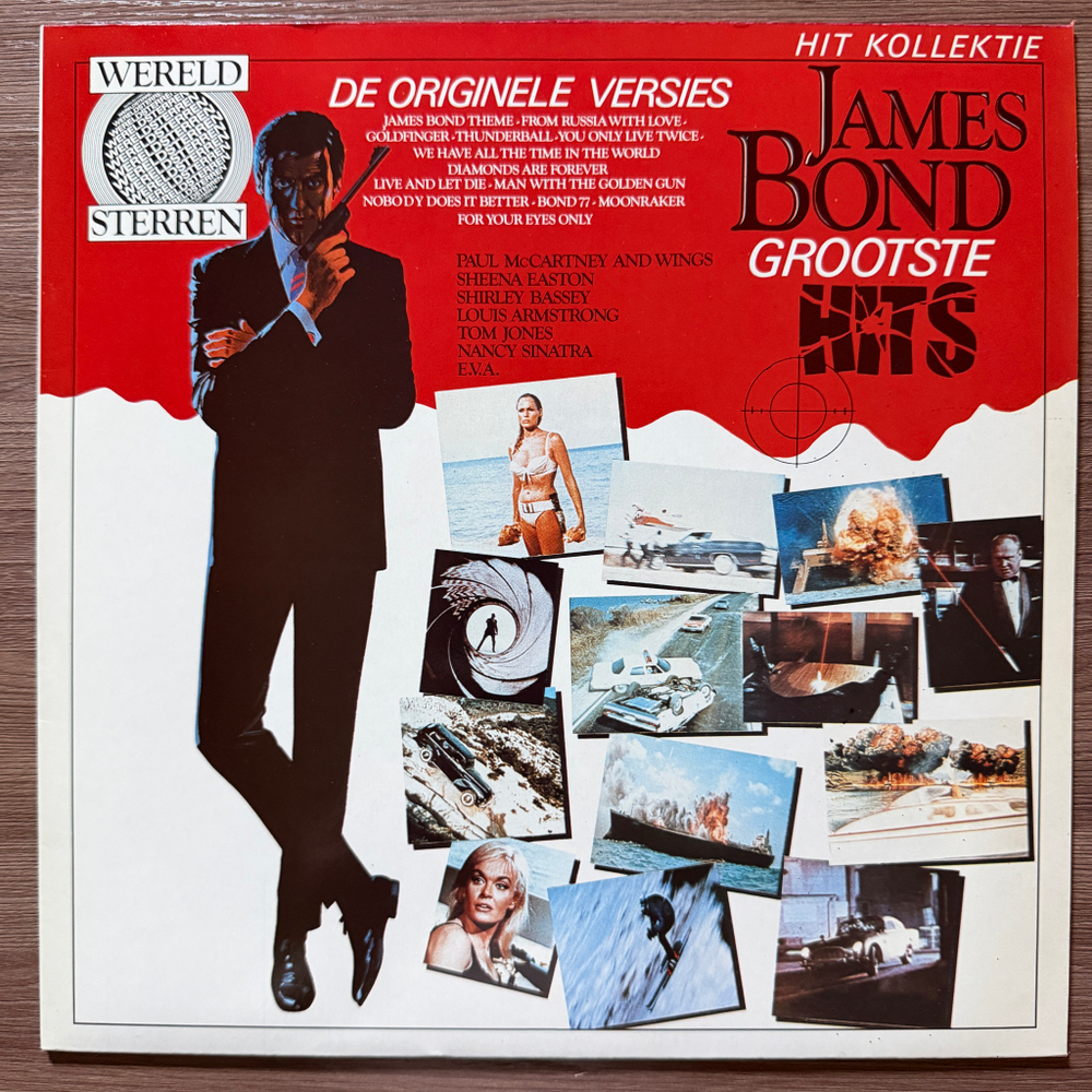 Сборник James Bond Greatest Hits (Европа 1981г.)