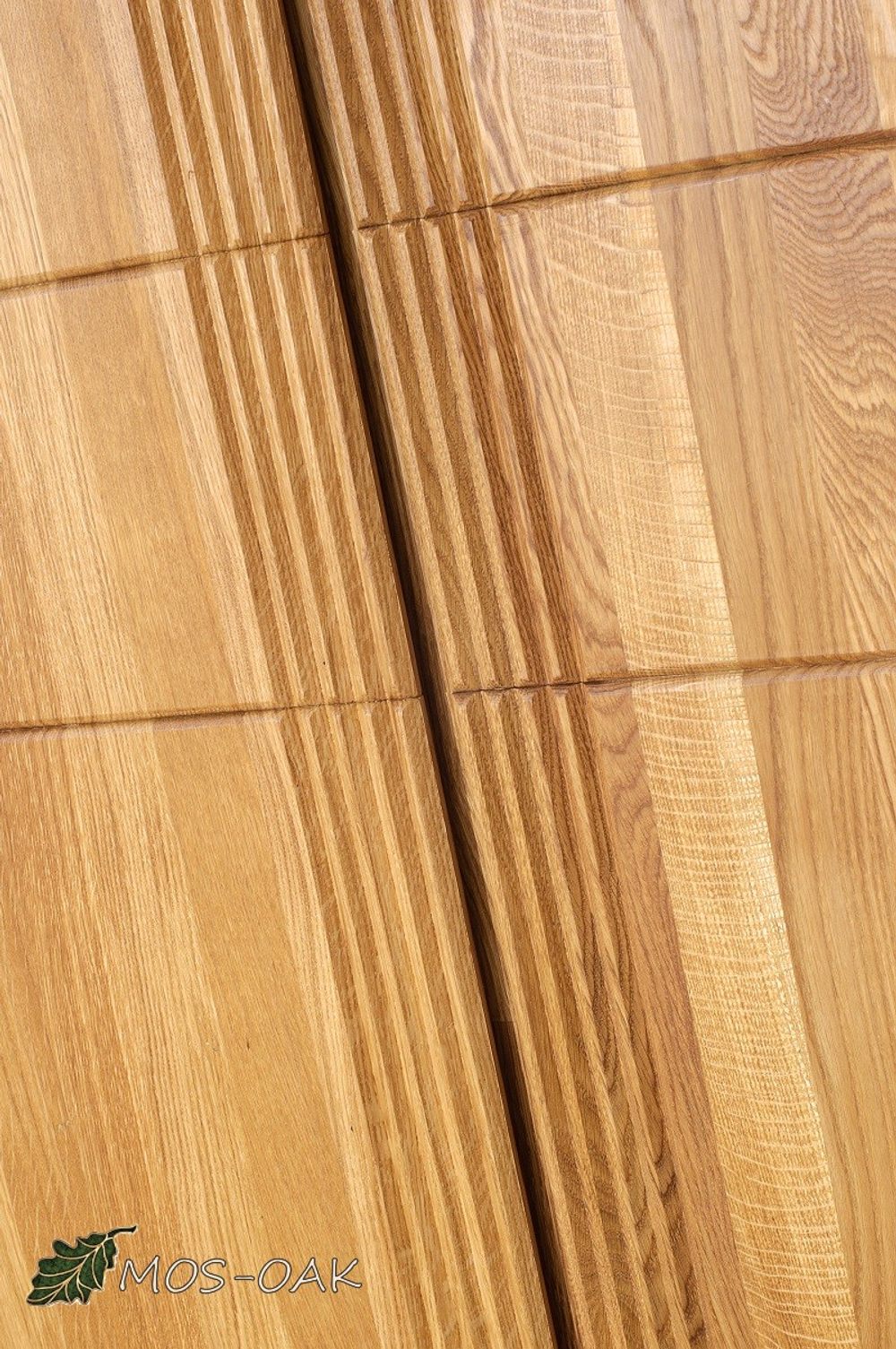 Шкаф для одежды из массива дуба Аликанте двухдверный