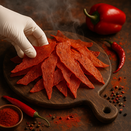 Чипсы из курицы "Дымный перец" 50г