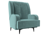 Кресло Неаполь, Бирюзовый, Велюр, 111951