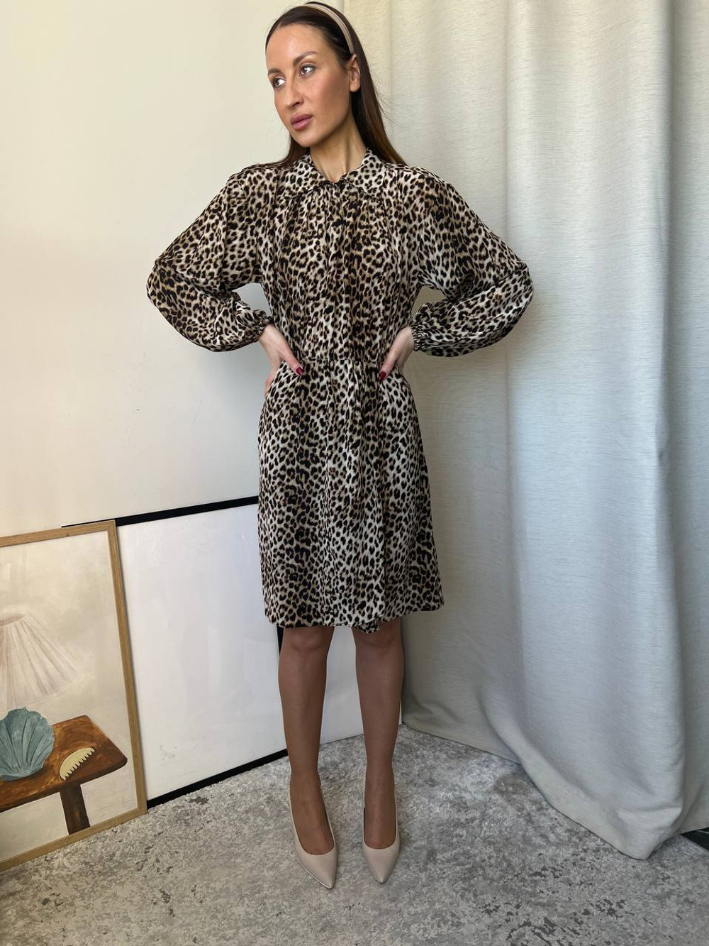 Шелковое платье Gerard Darel, XS