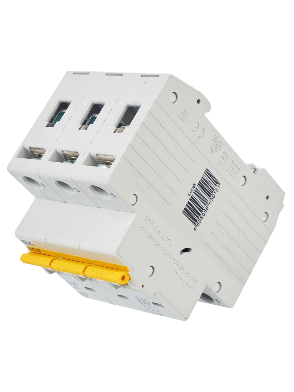 KARAT Автоматический выключатель ВА47-60M 3P C 16А 6кА IEK