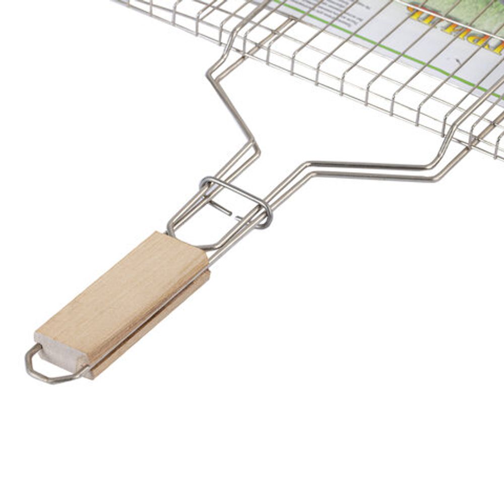 Решетка-гриль универсальная, размер 350х260 мм, глубина 15 мм, никелированное покрытие, РГУ2НЭ