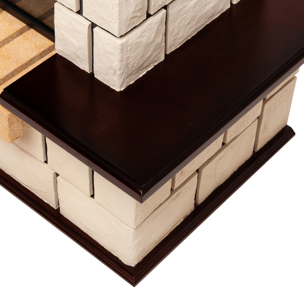 Каминокомплект Real Flame Stone Corner 26 AO с очагом Epsilon 26 (угловой)