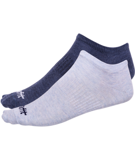 Носки низкие SW-205, голубой меланж/синий меланж, 2 пары