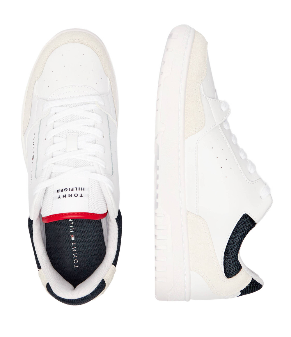 Кожаные кроссовки Tommy Hilfiger - белый(FM0FM05058)