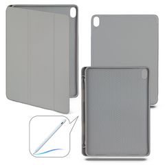 Чехол книжка-подставка Smart Case Pensil со слотом для стилуса для iPad 10 (10.9") - 2022 (Светло-серый / Light Grey)