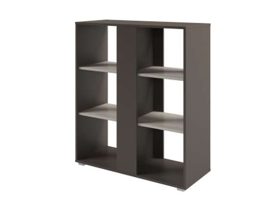 Стеллаж средний с планкой открытый 950х396х1096 D-73