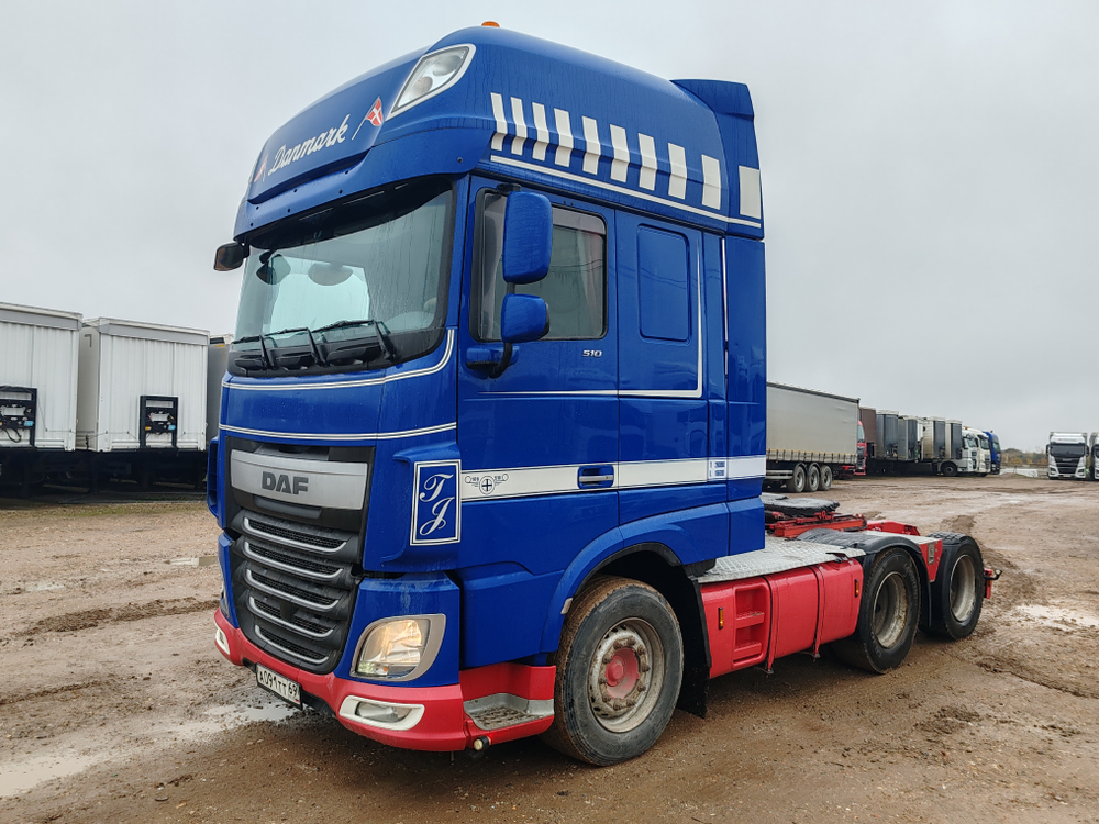 DAF XF 6x2 Седельный тягач XF 510 FTS (Дизельный, 12,9 л, 510 л.с., МТ)