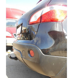 Фаркоп Трейлер 7720 на Nissan Qashqai J10 (кр.Qashqai +2 5dr.) SUV 2007-2013гг.(паспорт и сертификат в комплекте)(без электрики)