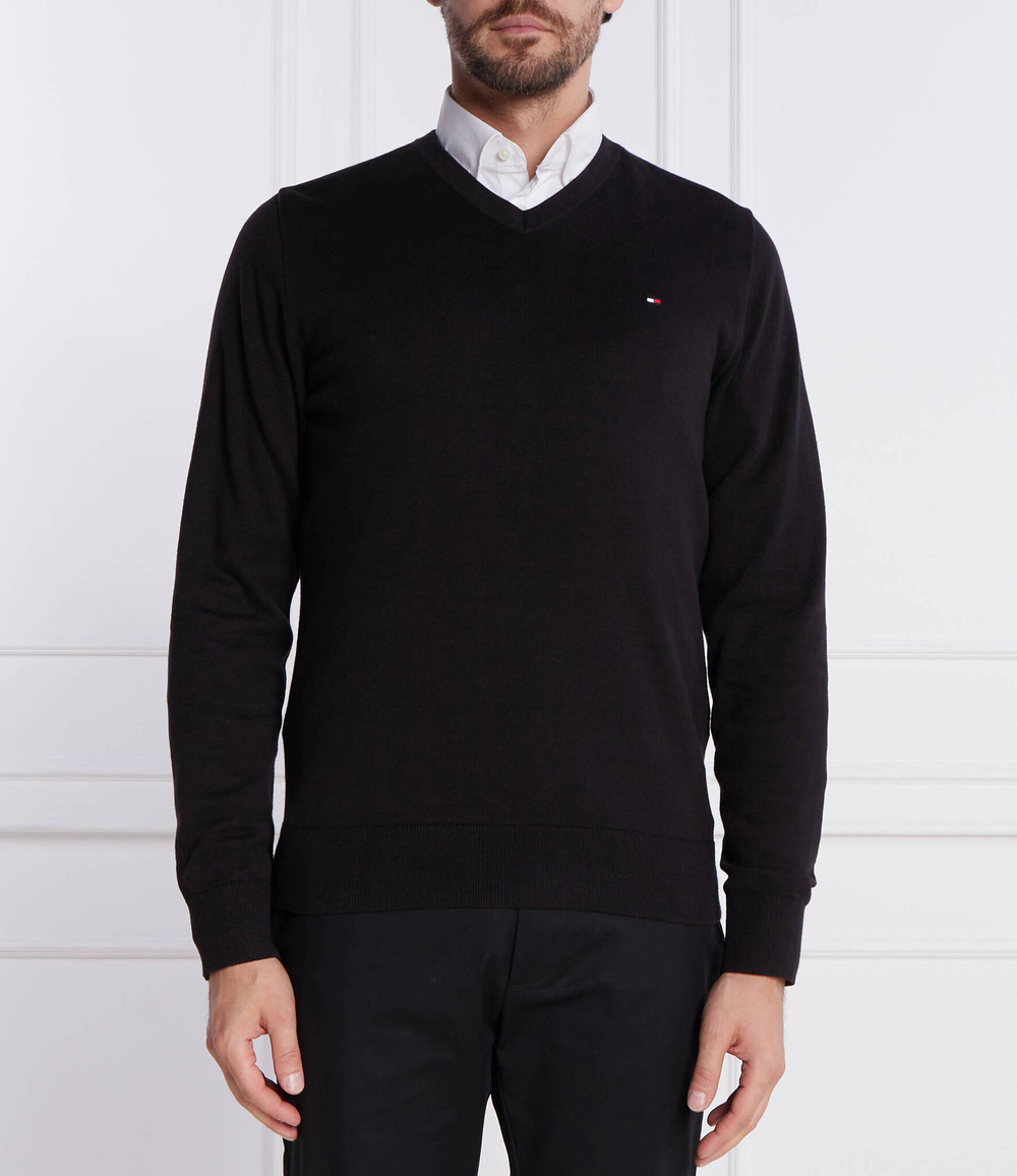 Свитер Tommy Hilfiger - черный(MW0MW32022)