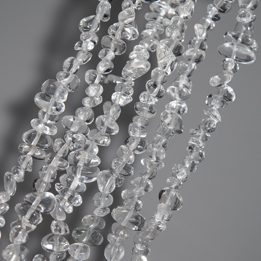 Горный хрусталь (имитация), фриформ, 4-9мм