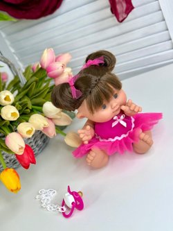 Пупс Nines 26см PEPOTE с закрывающими глазками (N804B6)