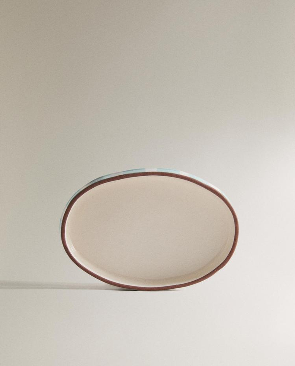 ZARA HOME МЫЛЬНИЦА ДЛЯ ВАННОЙ КОМНАТЫ ИЗ КЕРАМИКИ, СИНИЙ