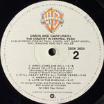 Simon & Garfunkel ‎– The Concert In Central Park 2LP (США 1982г.)