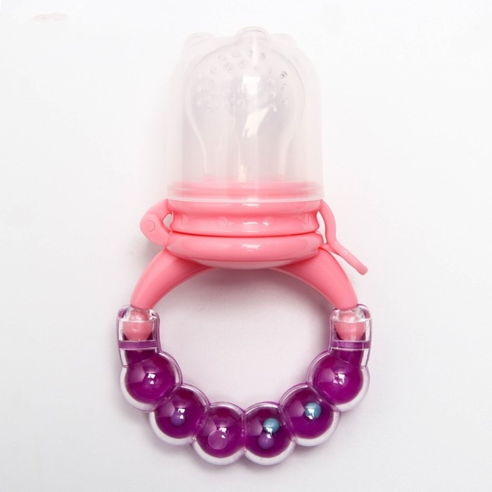 Ниблер с силиконовой сеточкой, цвет розовый 4313588