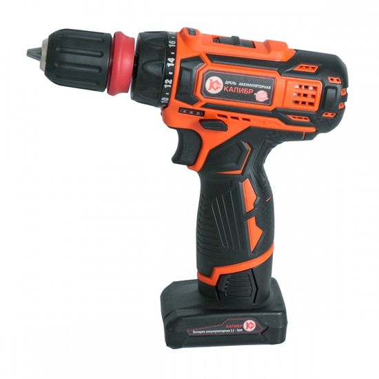 Аккумуляторный шуруповерт "КАЛИБР" ДА-14.4-2