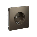 ARTGALLERY РОЗЕТКА с заземлением со шторками, 16А, механизм, быстрозажим. клем., МОККО