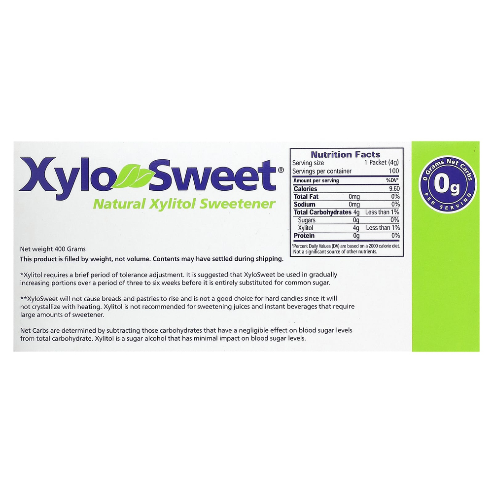 Xlear, Xylo-Sweet`` 100 пакетиков по 4 г