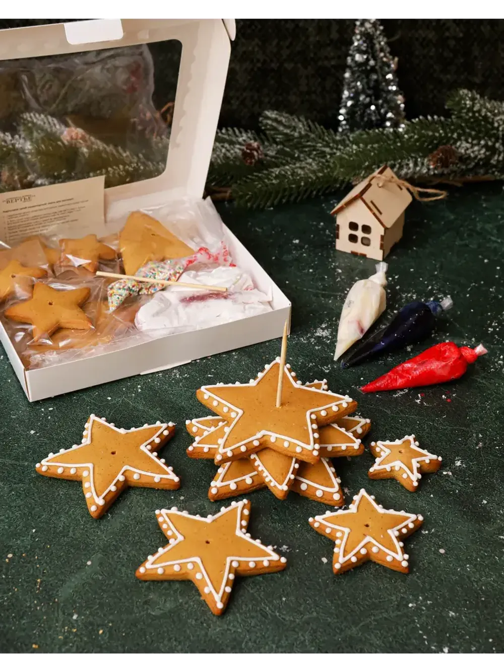 Имбирные пряники - Мастер-класс "Сборная Елка" Имбирные пряники - Мастер-класс "Сборная Елка"