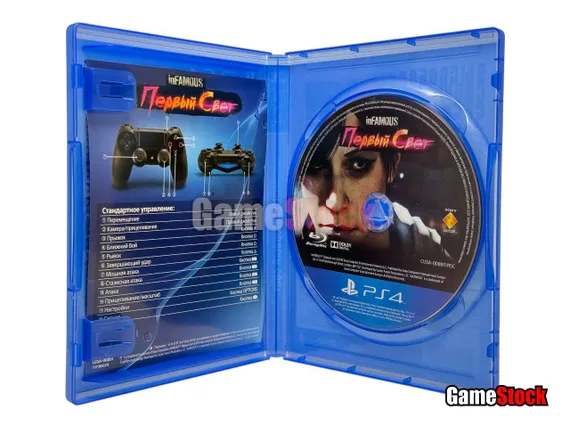 PS4 InFAMOUS: First Light (Б/У, Полностью на русском языке, CUSA-00897)
