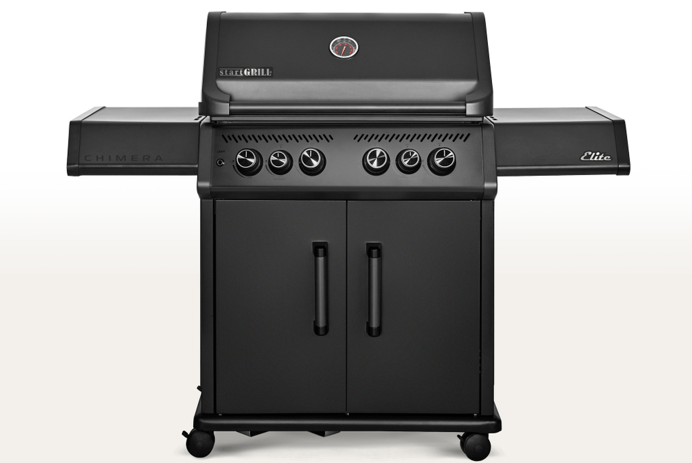 Газовый гриль 4+2 горелки