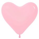Шар (12"/30 см) Розовый, Пастель 50 шт.