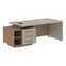 Стол руководителя с тумбой VCT 2190(L)  2100х900х750 VELION