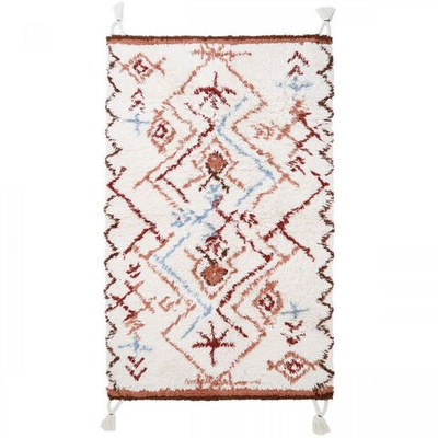 Стираемый коврик Nattiot Karmen (100 Х 160 см), хлопок, мультиколор