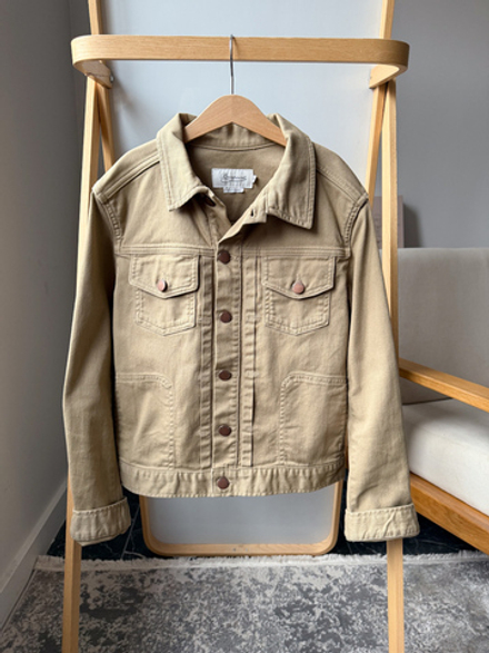 Хлопковая куртка-рубашка Bonpoint, 152