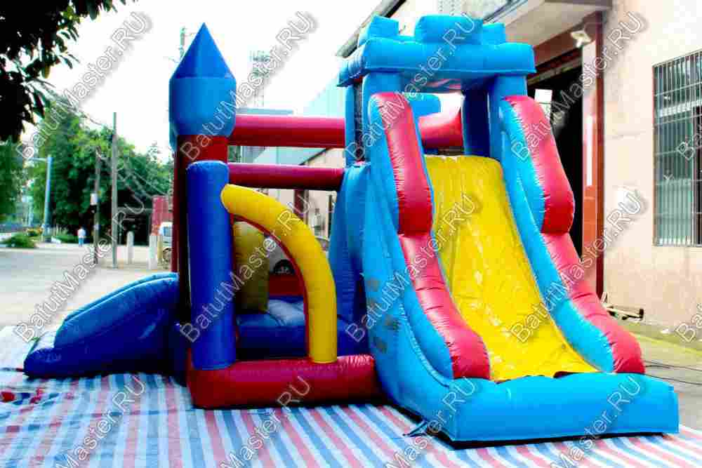 Детский надувной батут "Небесный замок" 6*5*5 м