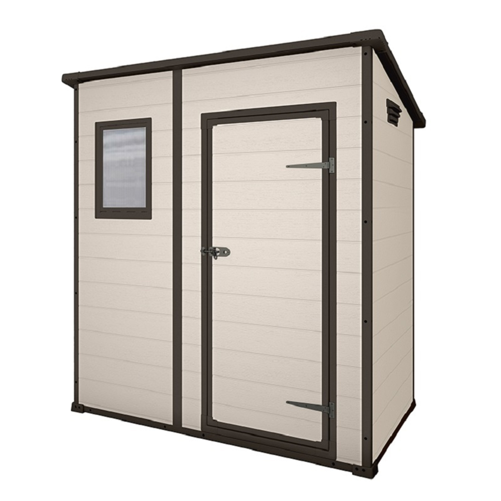 Пластиковый сарай Keter Manor Pent 6x4 beige
