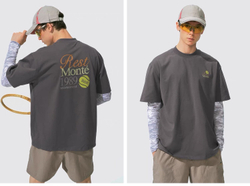 Футболка Nothomme Monterest Tennis Dark Grey