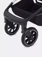 Коляска детская MOWBaby "ZOOM"PU (2в1) RA086 Silver Black