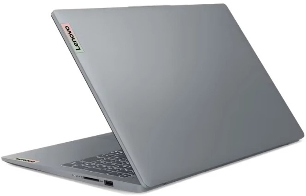 Ноутбук  Lenovo IdeaPad 3 Slim 3 15ABR8 15.6 ", Ryzen 7, 16 Гб RAM, 512 Гб SSD, Radeon Graphics, Серый