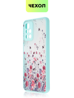 Чехол BROSCORP для Xiaomi Redmi 10 оптом (арт. XM-R10-ST-TPU-SKY-PRINT)