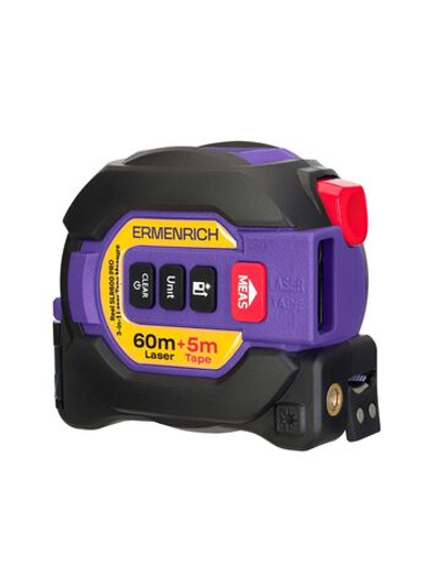 Рулетка с лазерным дальномером ( 3 в 1 ) Ermenrich Reel SLR600 PRO
