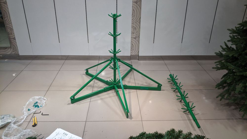 Большая елка «Норвежская» GT (Литая хвоя) 370 см / 3,7 м