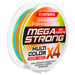 Шнур Chimera Megastrong Multicolor X4 150м 0.14мм  8.18кг