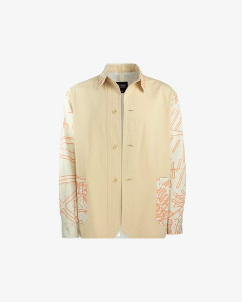 Рубашка Wema R6 EXP1 бежевая