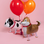 Фольгированный шар-фигура ходячая «Собака» в ассортименте