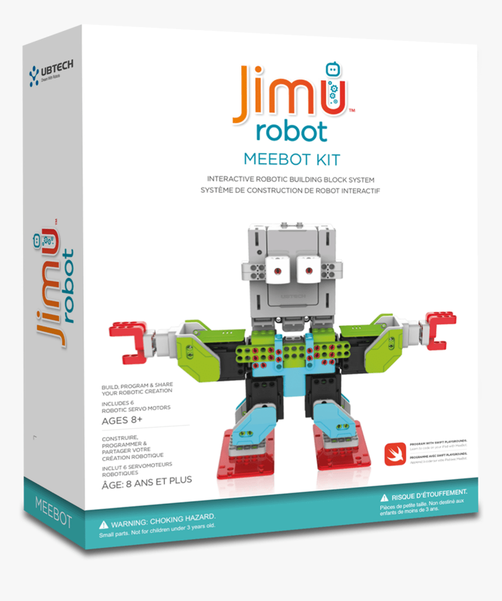 Программируемый робот-конструктор JIMU Robot MeebotKIT деталей (210 шт.)