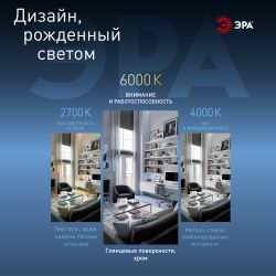 Лампа светодиодная ЭРА STD LED P45-9W-860-E27 9Вт шар холодный дневной свет Е27