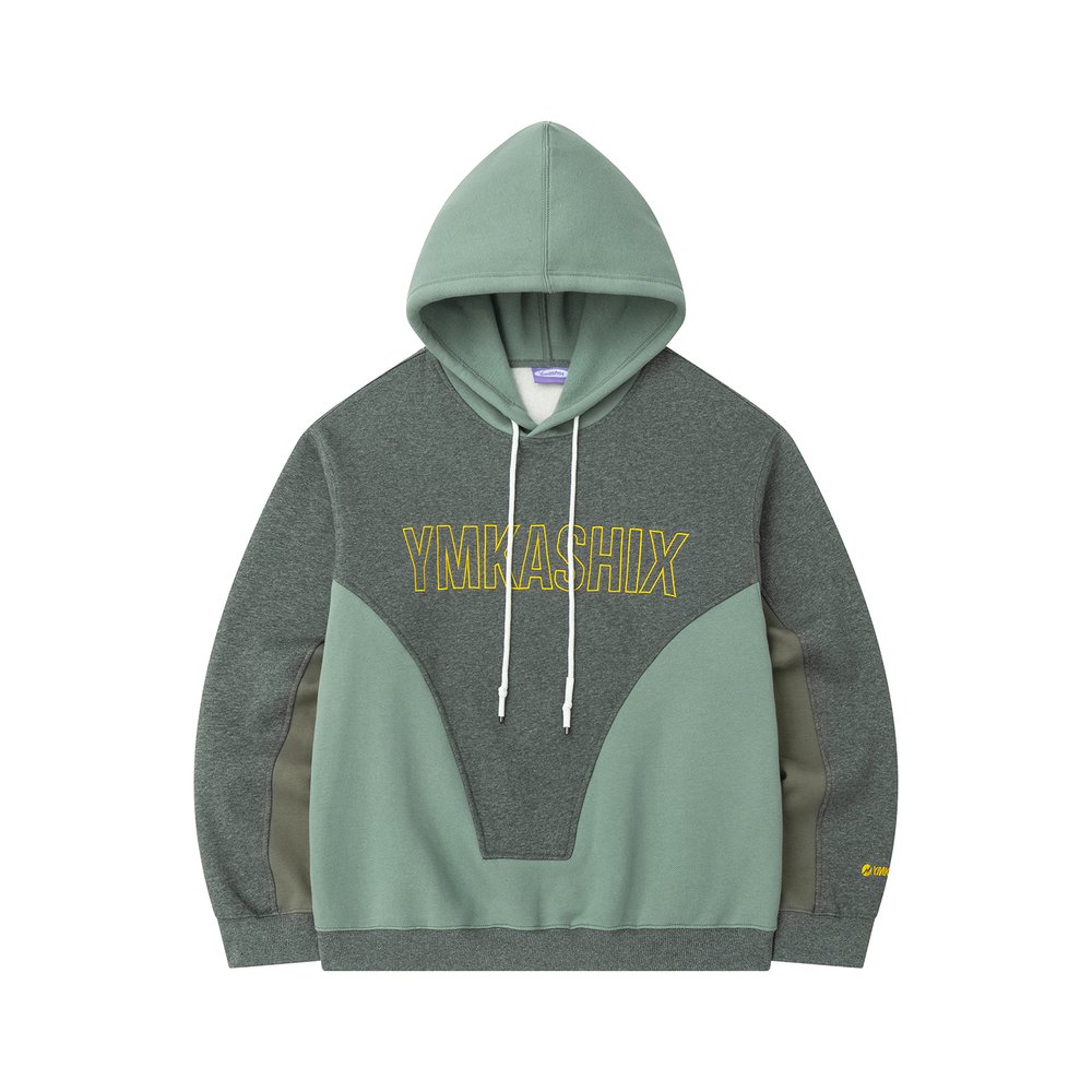Худи Ymkashix three color block