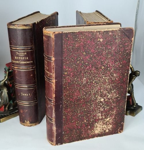 "История русской словесности с древнейших времен до наших дней". П.Н. Полевой. 1900 г.
