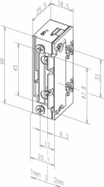 Электромеханическая защелка effeff 128E.13