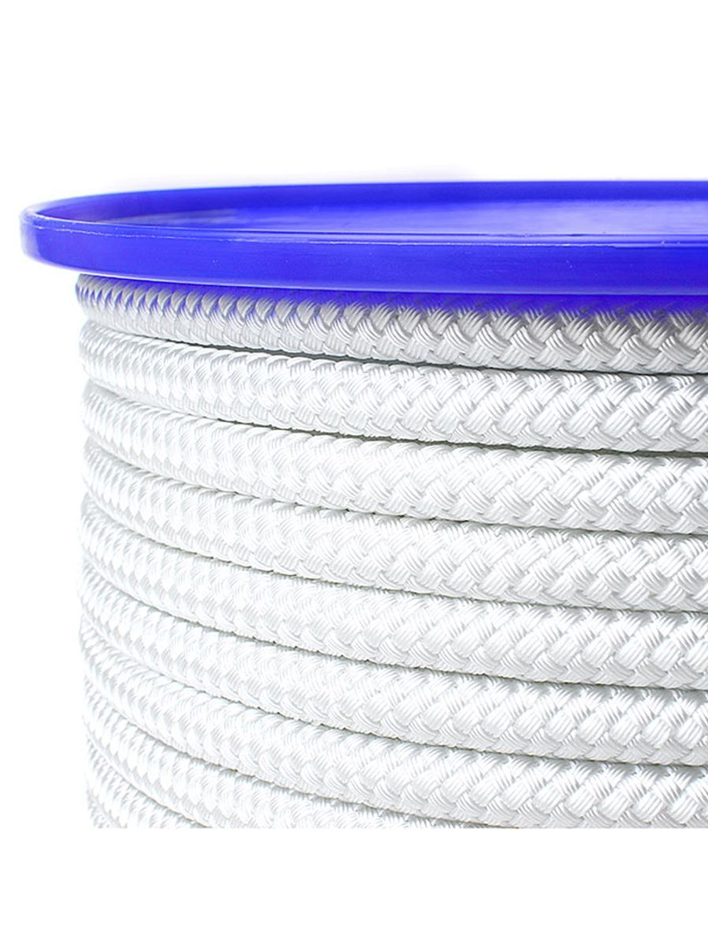 Фал плетеный Петроканат полиамидный ТУ 15-08-333-89, 4,0 мм, 500 м, белый, бобина