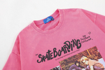 Футболка с принтом skateboarding