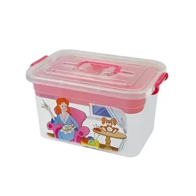 Контейнер для хранения с вкладышем 'РУКОДЕЛИЕ' 10л